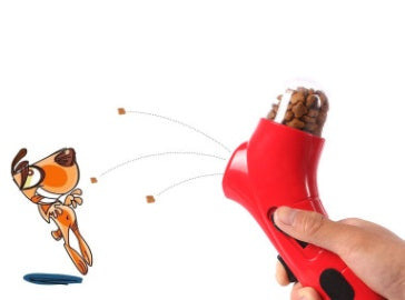Interactive Pet Food Launcher