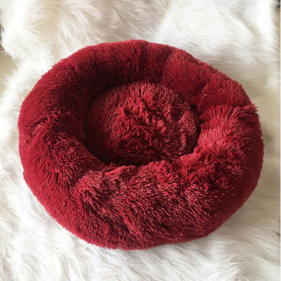 Donut Calming Plush Nest
