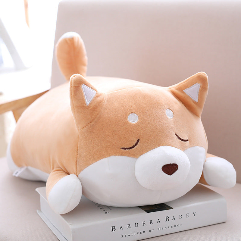 Soft Cartoon Dog Cushion