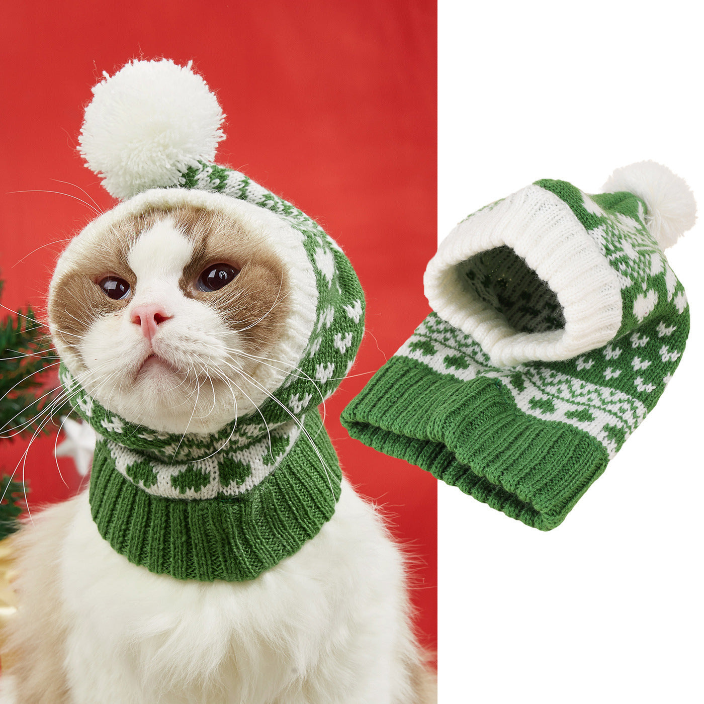 Warm Winter Pet Beanie