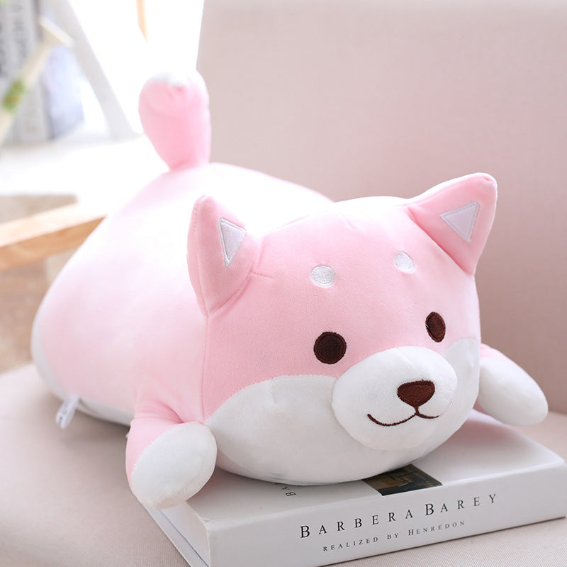 Soft Cartoon Dog Cushion