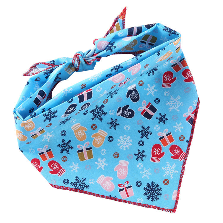 Soft Cotton Adjustable Dog Scarf