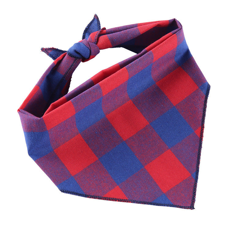 Soft Cotton Adjustable Dog Scarf