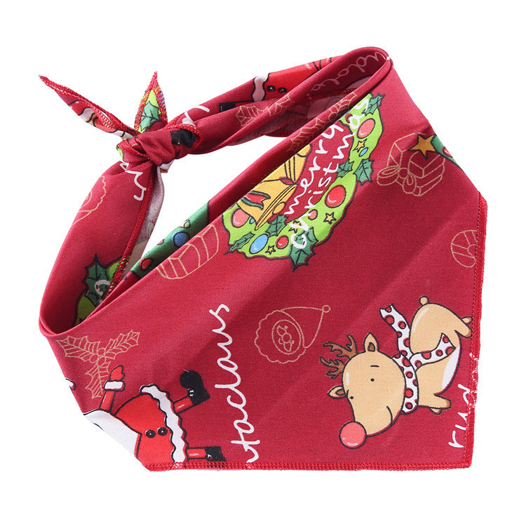 Soft Cotton Adjustable Dog Scarf