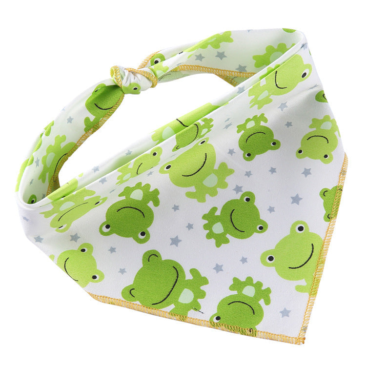 Soft Cotton Adjustable Dog Scarf