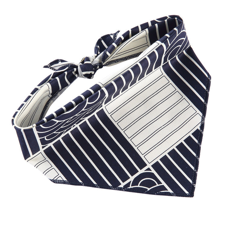 Soft Cotton Adjustable Dog Scarf
