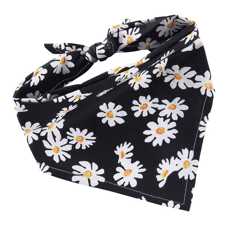 Soft Cotton Adjustable Dog Scarf