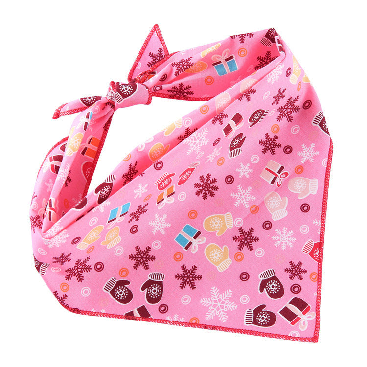 Soft Cotton Adjustable Dog Scarf