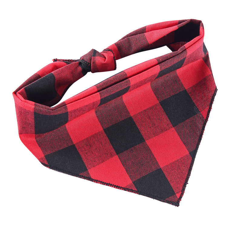 Soft Cotton Adjustable Dog Scarf