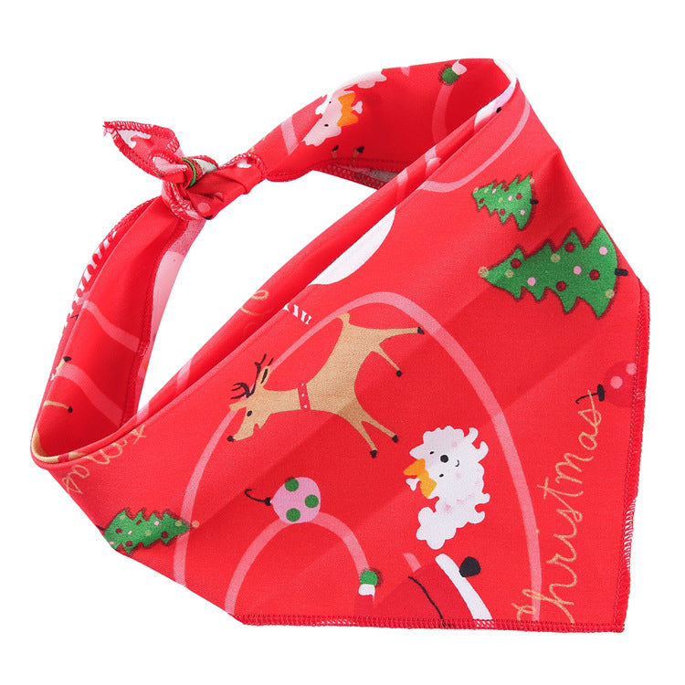Soft Cotton Adjustable Dog Scarf