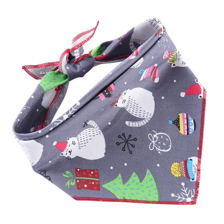 Soft Cotton Adjustable Dog Scarf