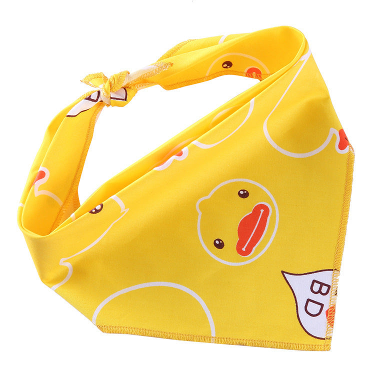 Soft Cotton Adjustable Dog Scarf