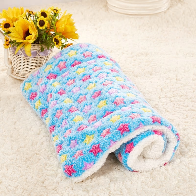 Cute Cat & Dog Fleece Blanket