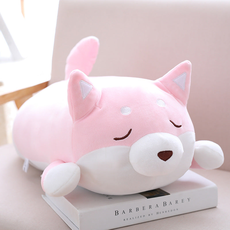 Soft Cartoon Dog Cushion