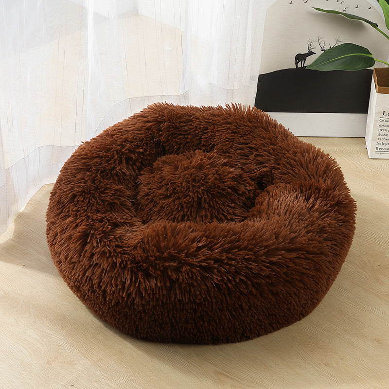 Donut Calming Plush Nest