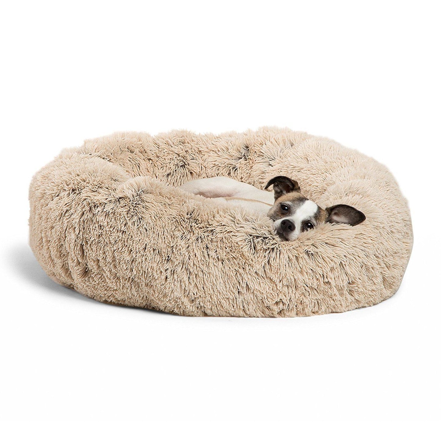 Donut Calming Plush Nest