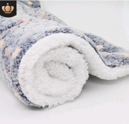 Cute Cat & Dog Fleece Blanket