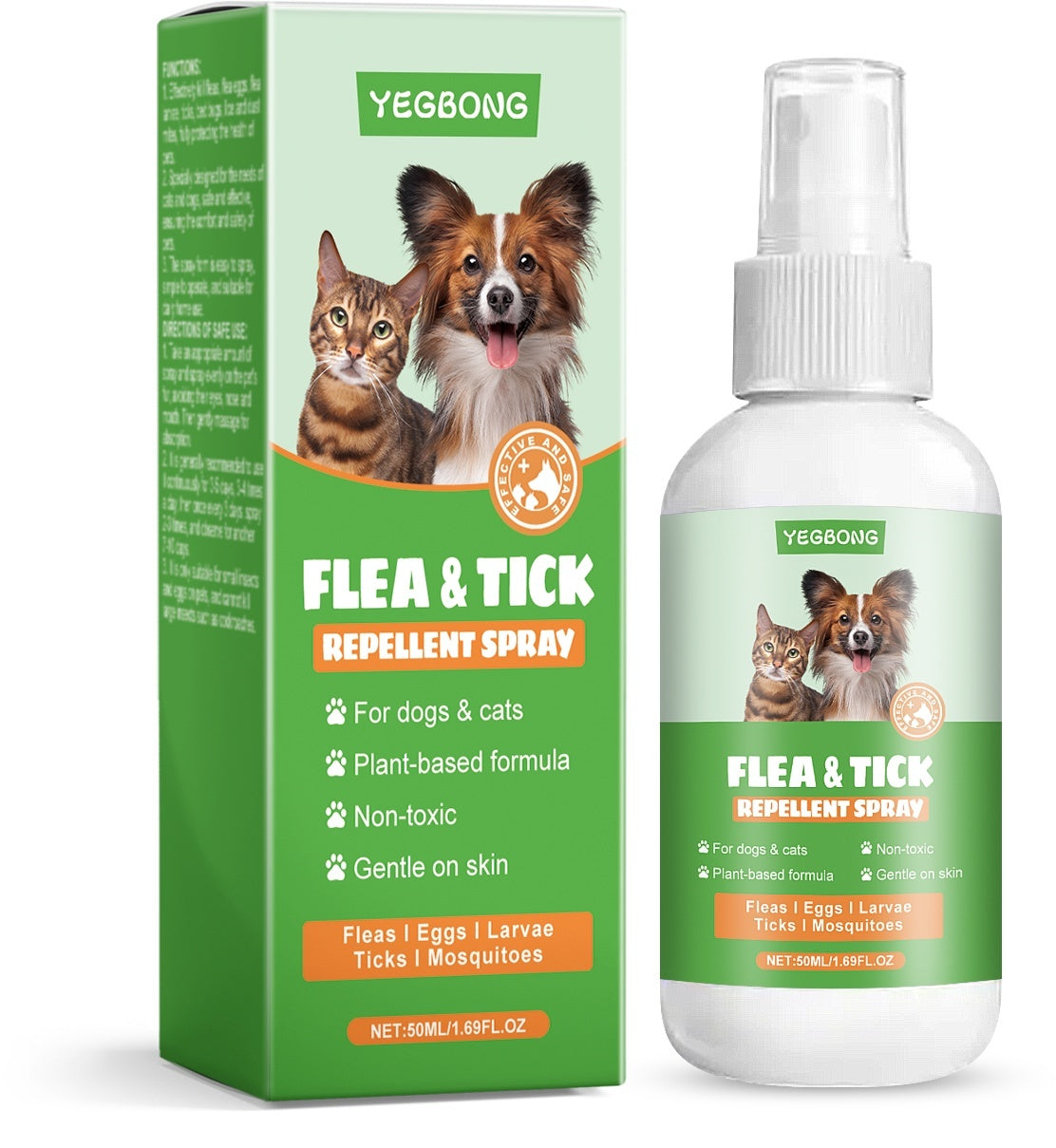 Natural Pest Control for Dogs & Cats