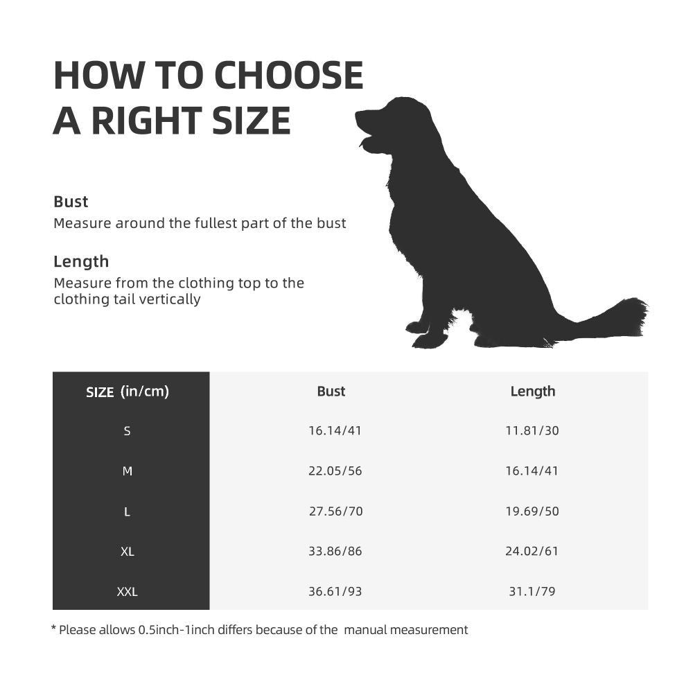 Warm Hoodie for Medium & Large Dogs