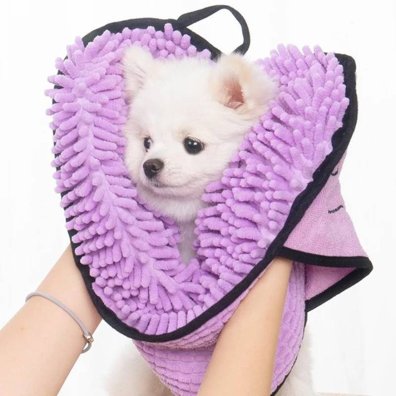 Soft, Absorbent & Durable Pet Bath Towel