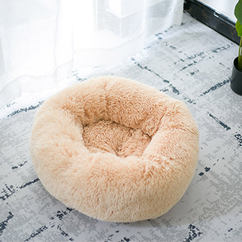 Donut Calming Plush Nest
