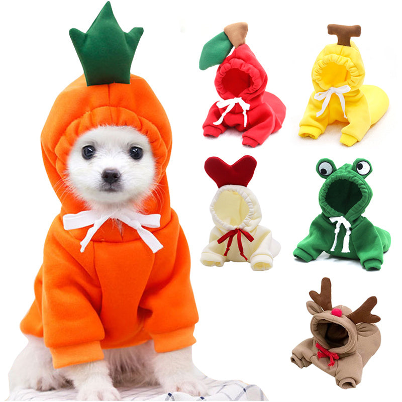 Cozy Fruit Fleece Hoodie