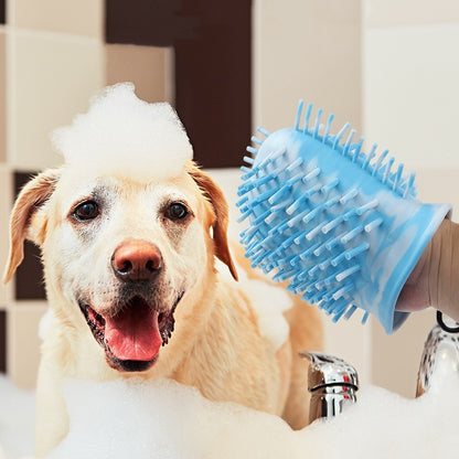Soft Brush Foot Washer for Easy Pet Paw Cleaning