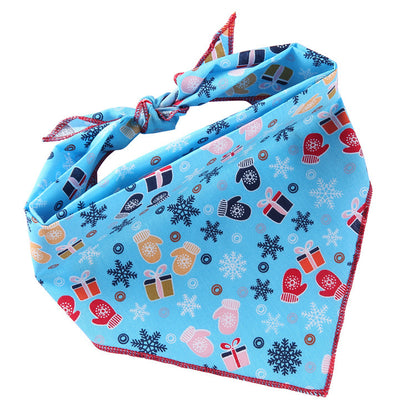 Soft Cotton Adjustable Dog Scarf