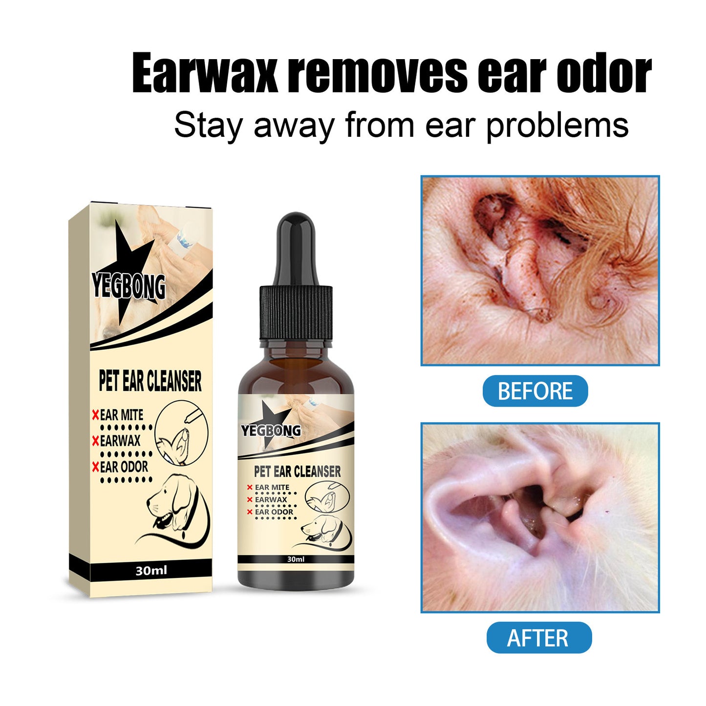 30ml Ear Care for Dogs & Cats