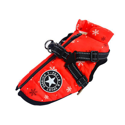 Padded Winter Pet Vest