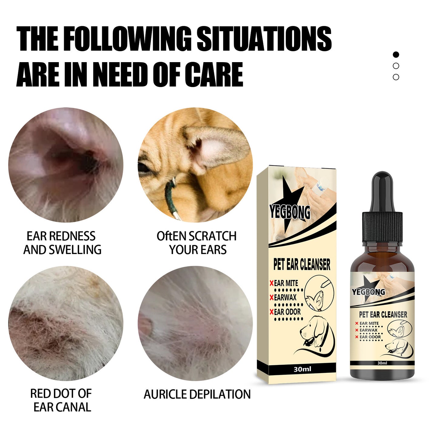30ml Ear Care for Dogs & Cats