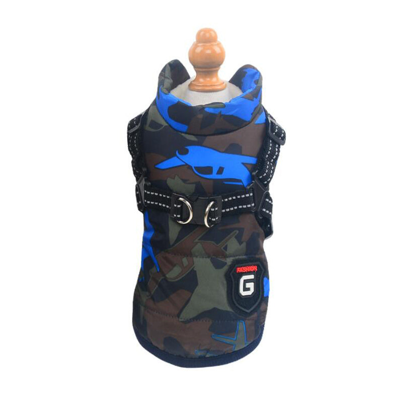 Padded Winter Pet Vest