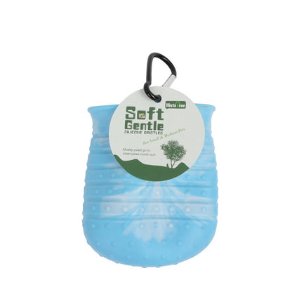 Soft Brush Foot Washer for Easy Pet Paw Cleaning