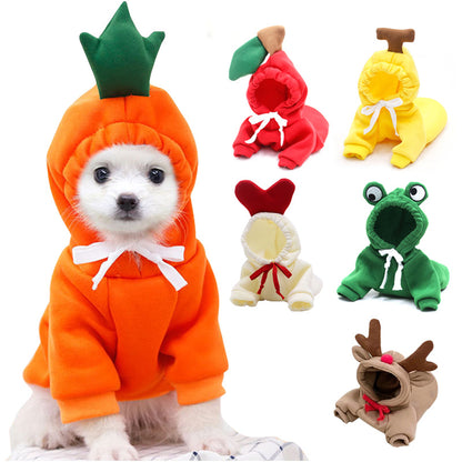 Cozy Fruit Fleece Hoodie
