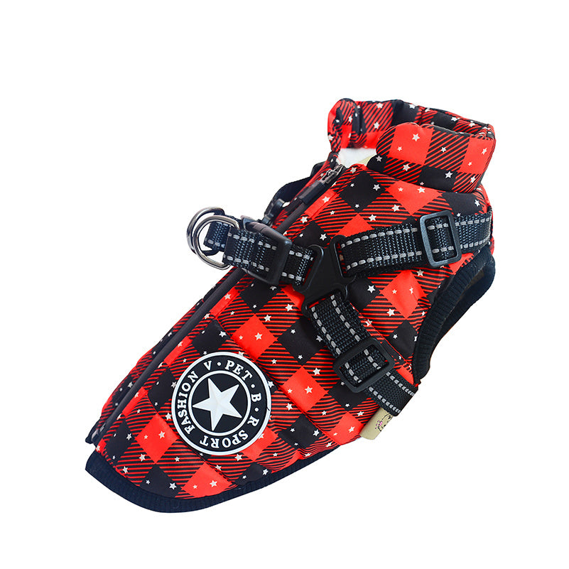 Padded Winter Pet Vest