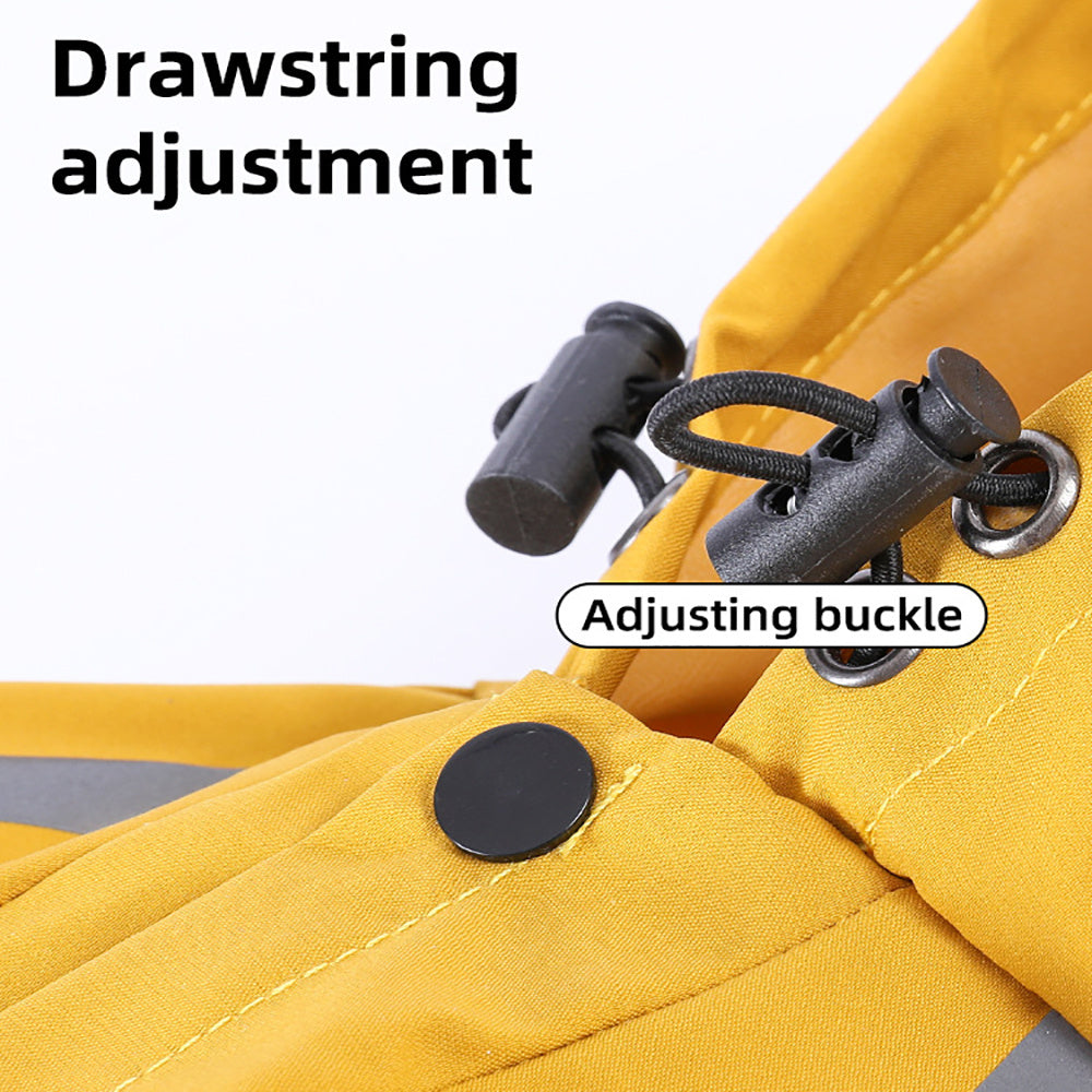 Waterproof Jacket with Hood for Small & Medium Dogs