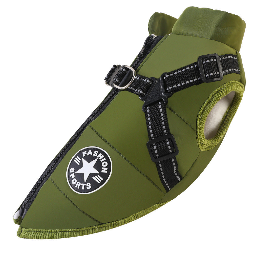 Padded Winter Pet Vest