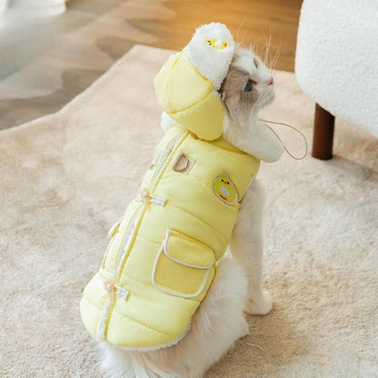 Anti-Lint Warm Jumpsuit